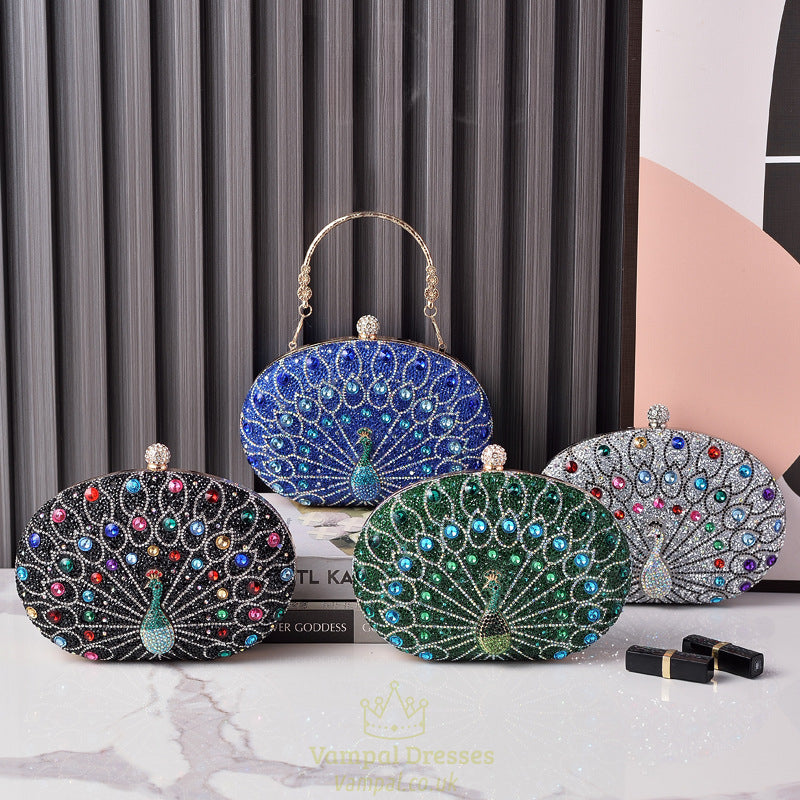 Peacock Pattern Handbags