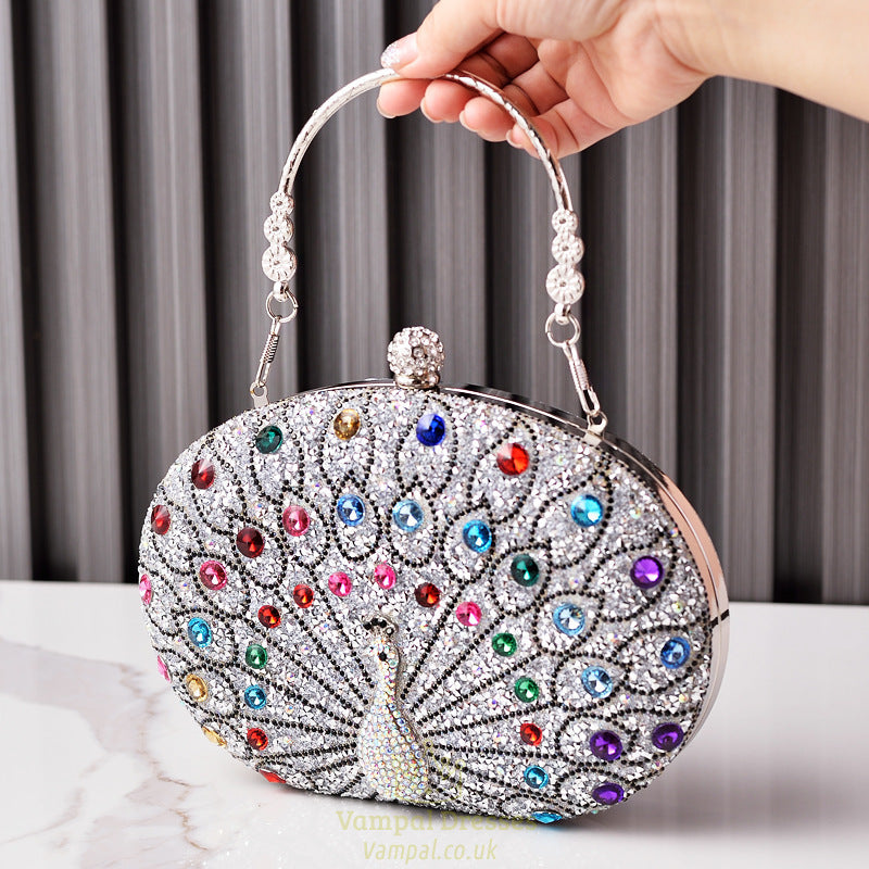 Peacock Pattern Handbags