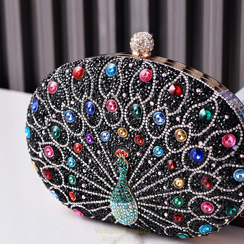 Peacock Pattern Handbags