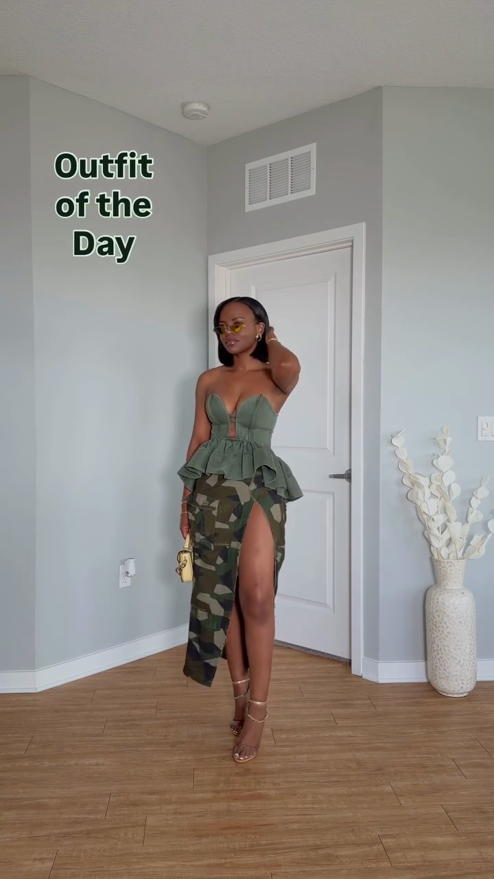 Camo & Olive Green Ensemble