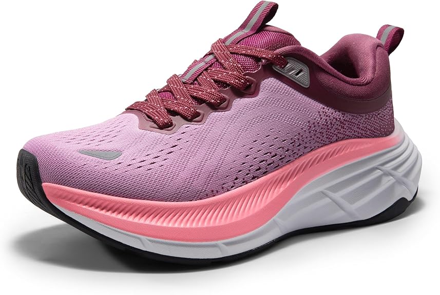 Gradient Breathable Mesh Running Sneakers