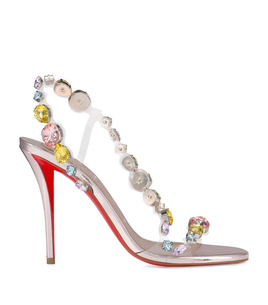 Multicolor Gem Red Sole Sandals