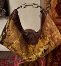 Hair-On Cowhide Hobo Bag